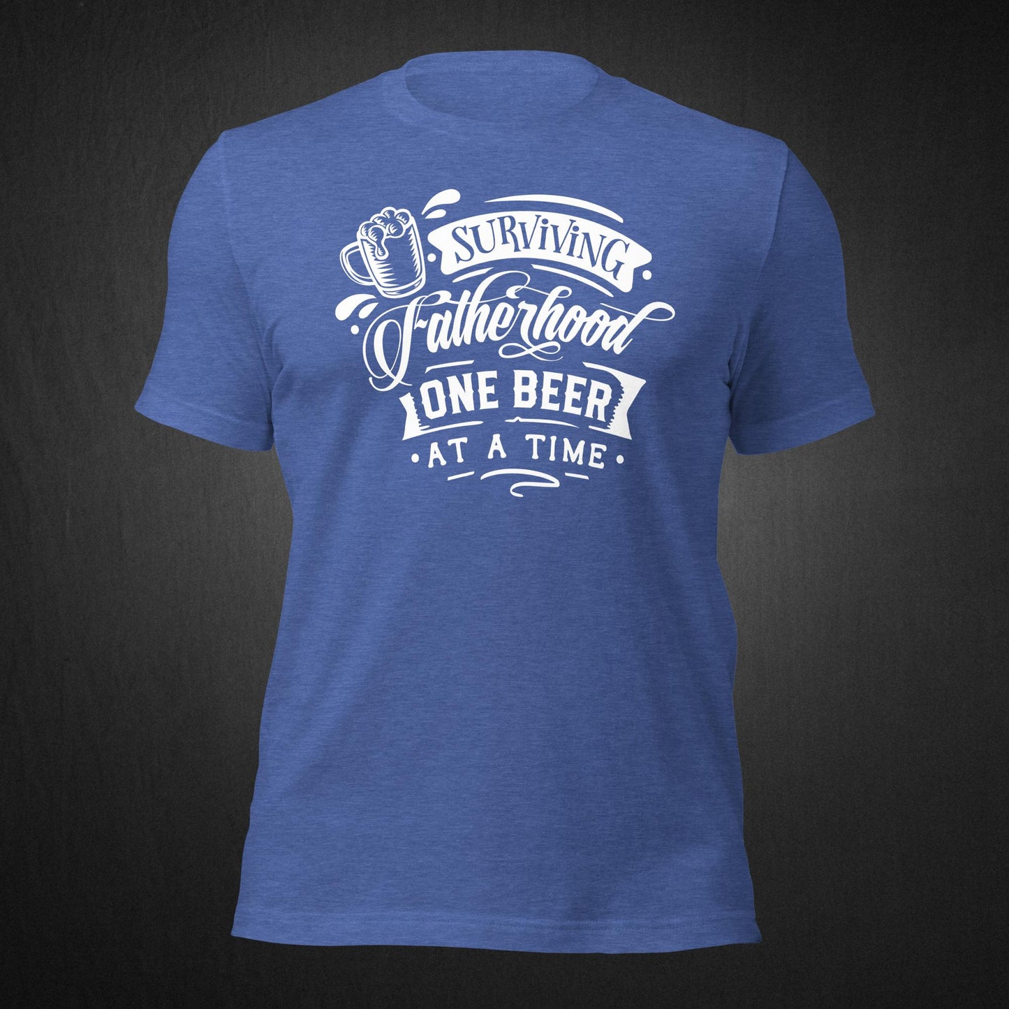 Surviving Fatherhood one beer at a time - T-shirt