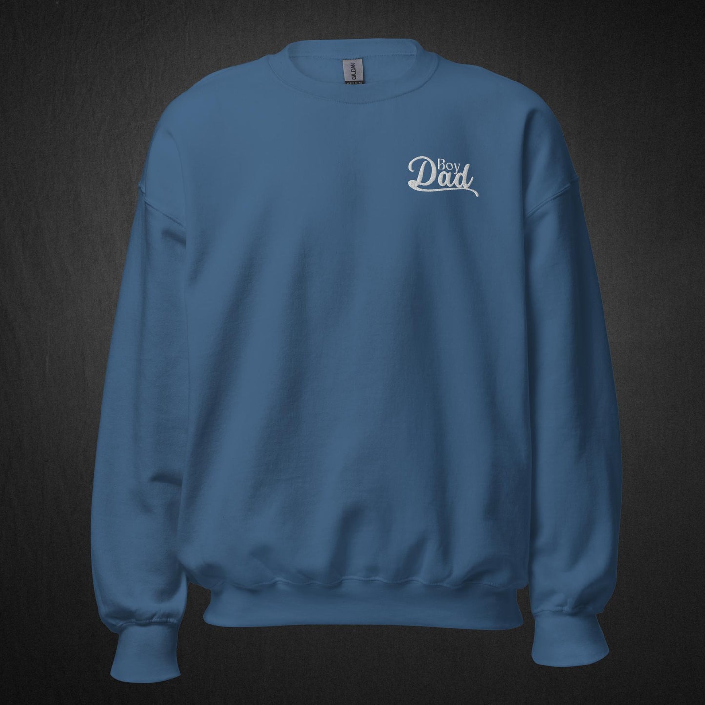 Boy Dad Crew Neck - Sweatshirt (Embroidered)