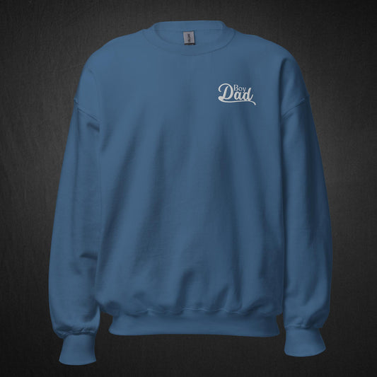 Boy Dad Crew Neck - Sweatshirt (Embroidered)