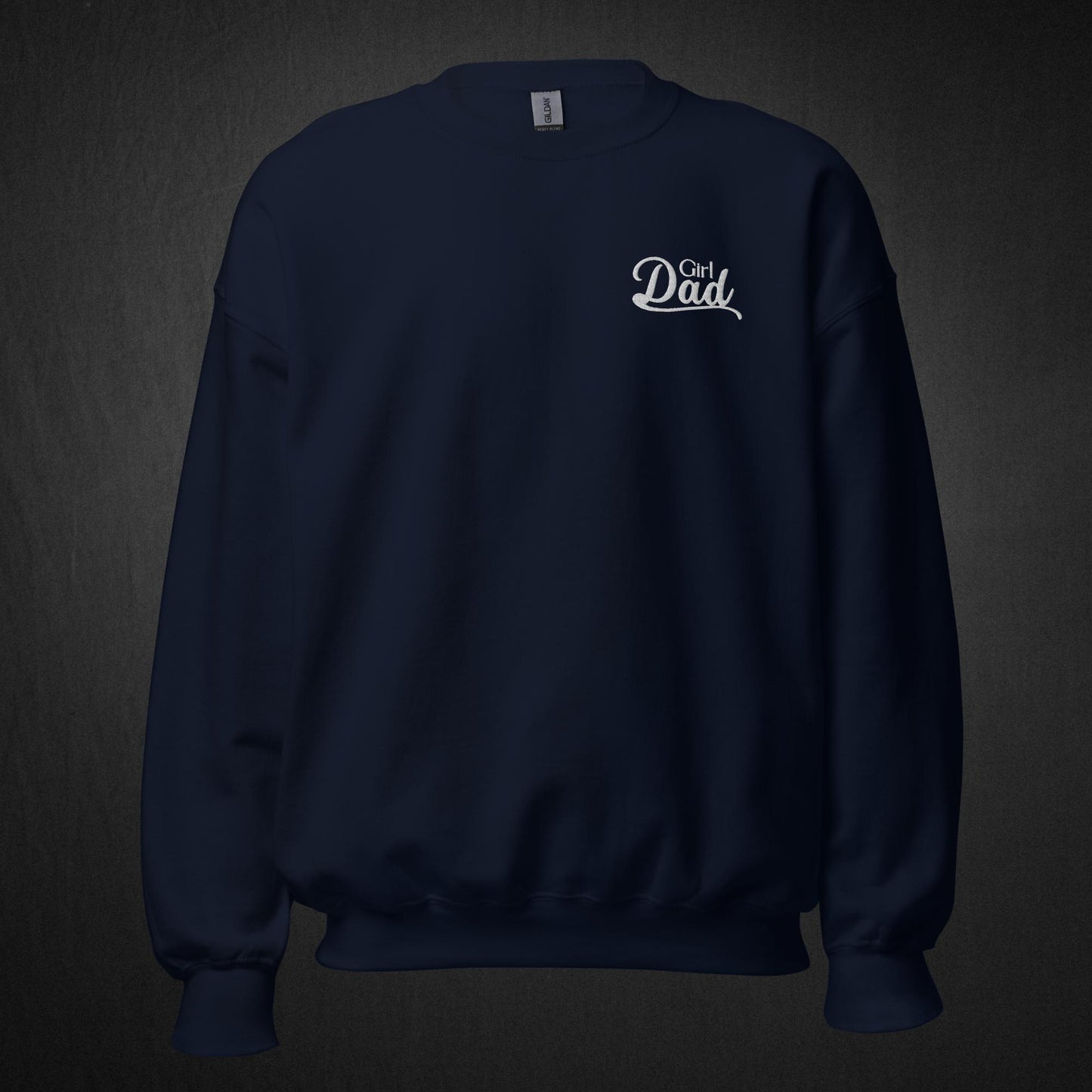 Girl Dad Crew Neck - Sweatshirt (Embroidered)