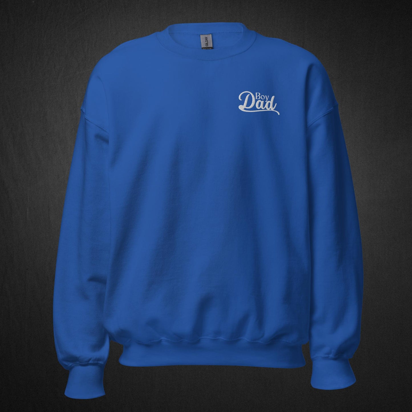 Boy Dad Crew Neck - Sweatshirt (Embroidered)