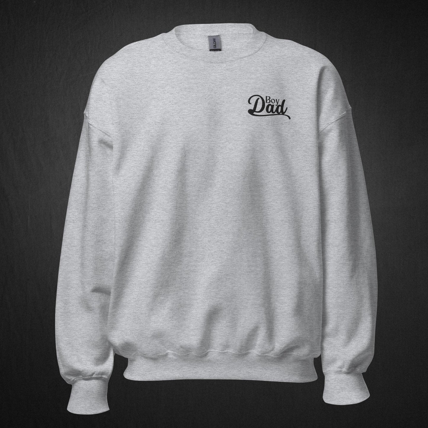 Boy Dad Crew Neck - Sweatshirt (Embroidered)