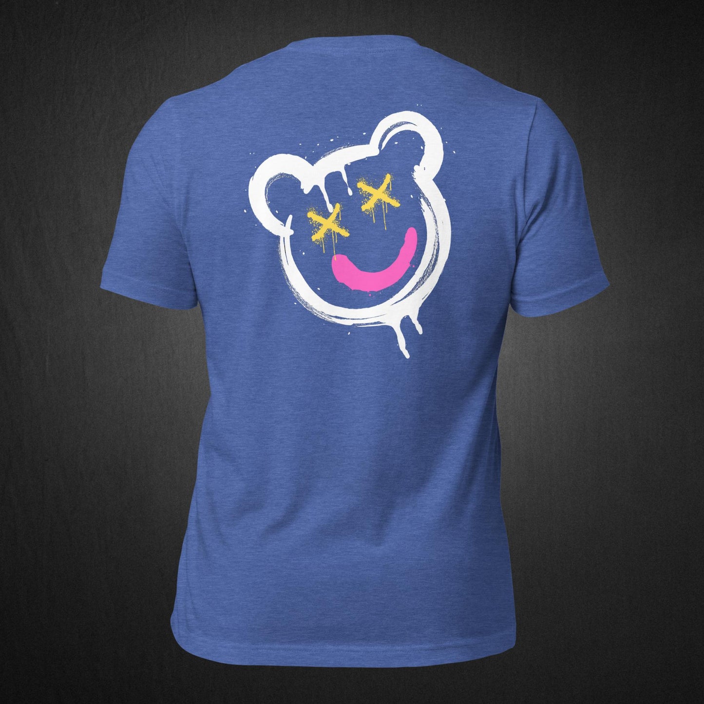 Smiling Bear (Printed on back) - T-shirt